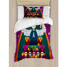 Angel Skull Altar Duvet Cover Set