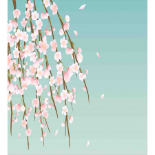 Cherry Blossom Buds Duvet Cover Set