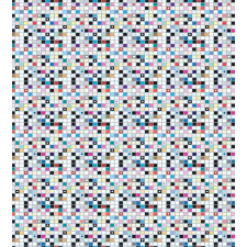 Colorful Shapes Pattern Duvet Cover Set