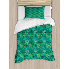 Exotic Crocodile Skin Duvet Cover Set