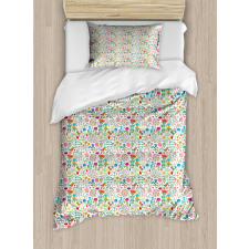 Doodle Forest Habitat Duvet Cover Set