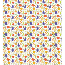 Nursery Cartoon Pattern Duvet Cover Set