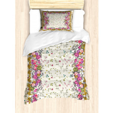 Spring Love Colorful Roses Duvet Cover Set