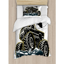 Rubber Tyre Car Duvet Cover Set