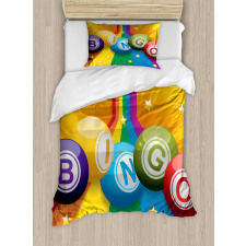 Colorful Balls Rainbow Duvet Cover Set