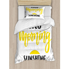 Morning Sunshine Duvet Cover Set
