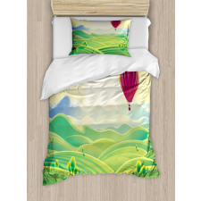 Peaceful Summer Field Duvet Cover Set