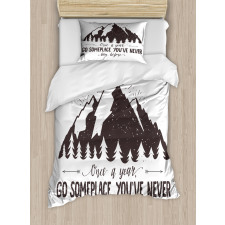 Wanderlust Theme Duvet Cover Set