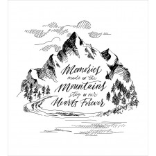 Memories in Mountains Duvet Cover Set