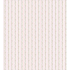 Pastel Flora and Stripes Duvet Cover Set