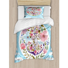 Nautical Anchor Marine Duvet Cover Set