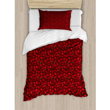 Valentines Day Food Meal Duvet Cover Set