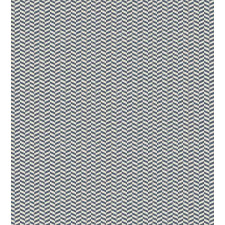 Grunge Geometric Zigzag Duvet Cover Set