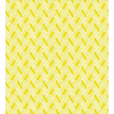 Fashion Yellow Chevron Duvet Cover Set