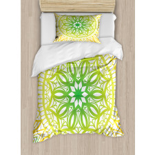 Sketch Flower Bloom Duvet Cover Set