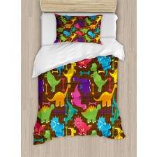 Baby Wild Dinos Kids Duvet Cover Set