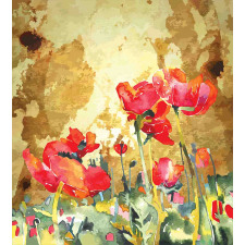 Poppy Blossoms Countryside Duvet Cover Set