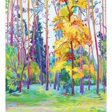 Spring Forest Painting Duvet Cover Set