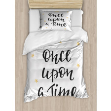 Words with Stars Duvet Cover Set