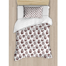 Delicious Desserts Food Duvet Cover Set