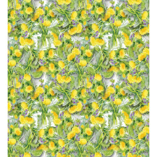 Pile of Chrysanthemum Buds Duvet Cover Set