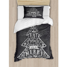 Pine Tree Xmas Duvet Cover Set