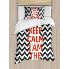 Keep Calm I am Captain Duvet Cover Set