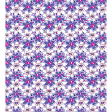 Blossoming Cartoon Petals Duvet Cover Set