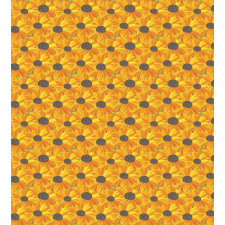 Yellow Orange Petals Duvet Cover Set