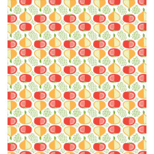 Onion and Tomato Pattern Duvet Cover Set