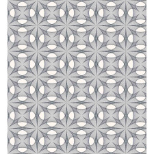 Angular Shapes Stripes Duvet Cover Set