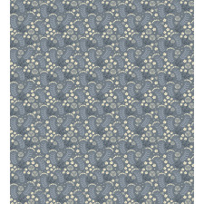 Greyscale Simplistic Flowers Duvet Cover Set