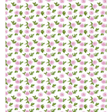 Spring Season Pink Blossoms Duvet Cover Set