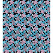 Tropic Pattern Spring Petal Duvet Cover Set