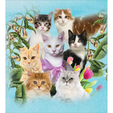 Cats Feline Domestic Duvet Cover Set