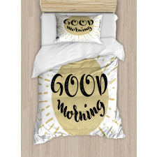 Cartoon Sun Duvet Cover Set