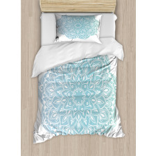 Oriental Round Motif Duvet Cover Set