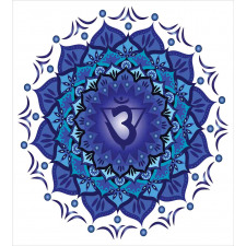 Lotus Ajna Chakra Yoga Duvet Cover Set