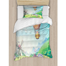 Candy Houses and Lollipop Duvet Cover Set