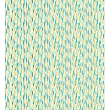 Crayon Effect Stripes Duvet Cover Set