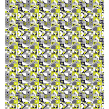 Contemporary Mosaic Duvet Cover Set