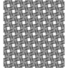 Curvy Lines Optical Illusion Duvet Cover Set