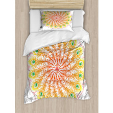 Blended Color Motif Duvet Cover Set