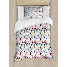 Hair Brushes and Combs Duvet Cover Set