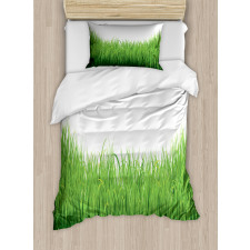 Spring Foliage Pattern Farm Duvet Cover Set