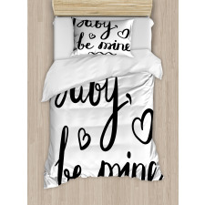 Modern Motivating Message Duvet Cover Set