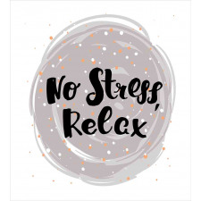 No Stress Relax Lettering Duvet Cover Set