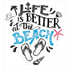 Life is Better at the Beach Duvet Cover Set