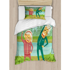 Retirement Activity Design Duvet Cover Set