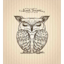 Sleeping Owl Dreams Duvet Cover Set